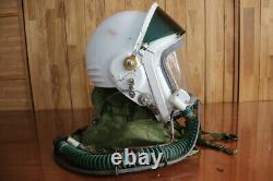 Chinese Mig-21 Fighter Aviator Pilot Flight Helmet Tk-1 No. 8510003