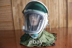 Chinese Mig-21 Fighter Aviator Pilot Flight Helmet Tk-1 No. 8510003