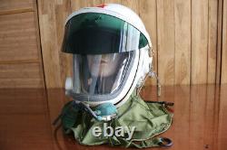 Chinese Mig-21 Fighter Aviator Pilot Flight Helmet Tk-1 No. 8510003