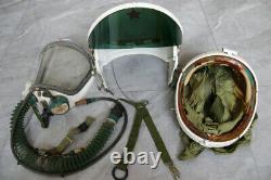 Chinese Mig-21 Fighter Aviator Pilot Flight Helmet Tk-1 No. 8510003