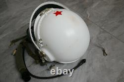 Chinese Mig-21 Fighter Aviator Pilot Flight Helmet Tk-1 No. 9701032