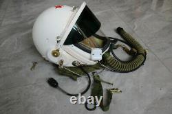 Chinese Mig-21 Fighter Aviator Pilot Flight Helmet Tk-1 No. 9701032