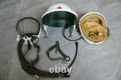 Chinese Mig-21 Fighter Aviator Pilot Flight Helmet Tk-1 No. 9701032