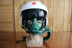 Chinese air force Pilot Flight Helmet Tk-11 + Oxygen Mask Ym-9915G