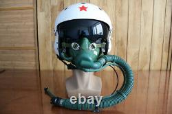 Chinese air force Pilot Flight Helmet Tk-11 + Oxygen Mask Ym-9915G