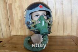 Chinese air force fighter pilot helmet, oxygen mask YM-9915G