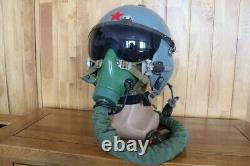 Chinese air force fighter pilot helmet, oxygen mask YM-9915G