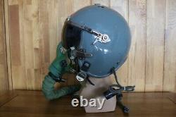 Chinese air force fighter pilot helmet, oxygen mask YM-9915G