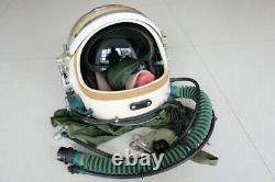 Chinese pilot Flight Helmet, Black Sun Visor flying suit