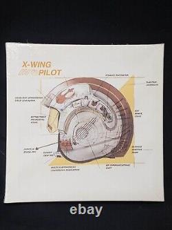 Disney LFL Lucasfilms Star Wars K-22995 Light Flight Helmet X-Wing Pilot Helmet