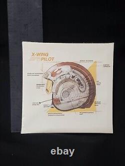 Disney LFL Lucasfilms Star Wars K-22995 Light Flight Helmet X-Wing Pilot Helmet