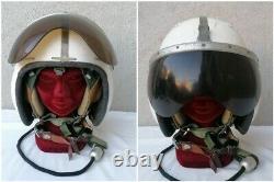 ELMETTO CASCO PILOTA POLACCO AERONAUTICA THL 4 POLISH Pilot Flight Helmet