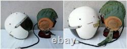 ELMETTO CASCO PILOTA POLACCO AERONAUTICA THL 4 POLISH Pilot Flight Helmet