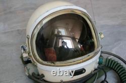 Early Air Force High Altitude Sealed Pilot Helmet 1#/largest, $950