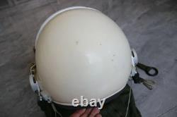 Early Air Force High Altitude Sealed Pilot Helmet 1#/largest, $950