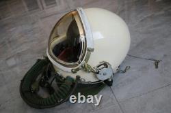 Early Air Force High Altitude Sealed Pilot Helmet 1#/largest, $950