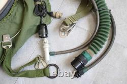 Early Air Force High Altitude Sealed Pilot Helmet 1#/largest, $950