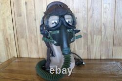 Early Air Force MiG Pilot Southern Winter Helmet, Oxygen mask, Big eye Goggles