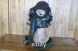 Early Air Force MiG Pilot Southern Winter Helmet, Oxygen mask, Big eye Goggles