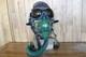 Early Air Force MiG Pilot Southern Winter Helmet, Oxygen mask, Brown Goggles