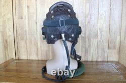 Early Air Force MiG Pilot Southern Winter Helmet, Oxygen mask, Brown Goggles