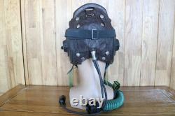 Early Air Force MiG Pilot Southern Winter Helmet, Oxygen mask, Brown Goggles