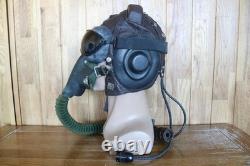 Early Air Force MiG Pilot Southern Winter Helmet, Oxygen mask, Brown Goggles