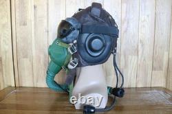 Early Air Force MiG Pilot Southern Winter Helmet, Oxygen mask, Brown Goggles