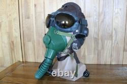 Early Air Force MiG Pilot Southern Winter Helmet, Oxygen mask, Brown Goggles
