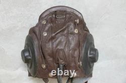 Early Air Force MiG Pilot Southern Winter Helmet, Oxygen mask, Brown Goggles