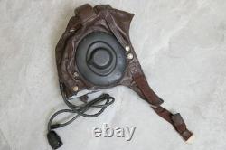 Early Air Force MiG Pilot Southern Winter Helmet, Oxygen mask, Brown Goggles