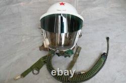 Early Air Force Mig-21 Pilot Flight Helmet, Anti G Fly Suit Dc-7