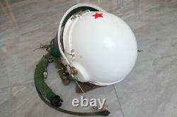 Early Air Force Mig-21 Pilot Flight Helmet, Anti G Fly Suit Dc-7