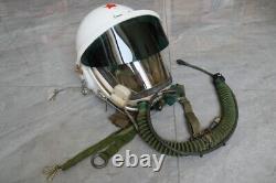 Early Air Force Mig-21 Pilot Flight Helmet, Anti G Fly Suit Dc-7