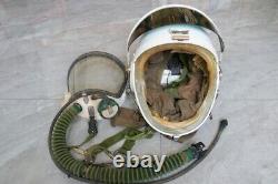 Early Air Force Mig-21 Pilot Flight Helmet, Anti G Fly Suit Dc-7