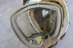 Early Air Force Mig-21 Pilot Flight Helmet, Anti G Fly Suit Dc-7