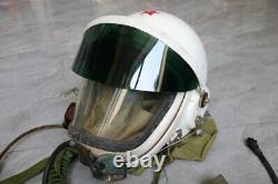 Early Air Force Mig-21 Pilot Flight Helmet, Compensating Suit Dc-7