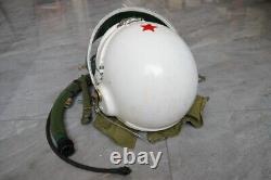 Early Air Force Mig-21 Pilot Flight Helmet, Compensating Suit Dc-7