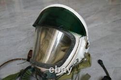 Early Air Force Mig-21 Pilot Flight Helmet, Compensating Suit Dc-7