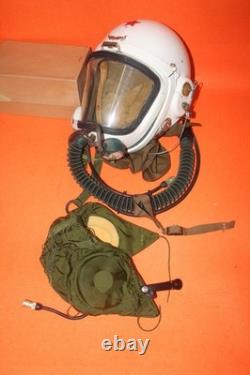 Early Air Force Mig Pilot High Altitude Helmet+ Flight Hat