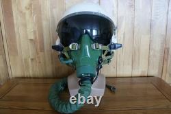 Early Chinese Air Force Mig-21 Fighter Pilot Helmet, Oxygen Mask