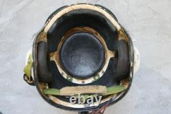 Early Chinese Air Force Mig-21 Fighter Pilot Helmet, Oxygen Mask