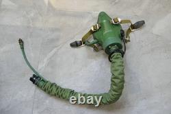 Early Chinese Air Force Mig-21 Fighter Pilot Helmet, Oxygen Mask