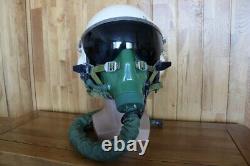 Early Chinese MiG-21 Fighter Pilot Helmet(0#/largest), Oxygen Mask Ym-9915G