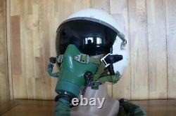 Early Chinese MiG-21 Fighter Pilot Helmet(0#/largest), Oxygen Mask Ym-9915G