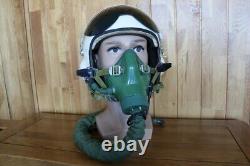 Early Chinese MiG-21 Fighter Pilot Helmet(0#/largest), Oxygen Mask Ym-9915G