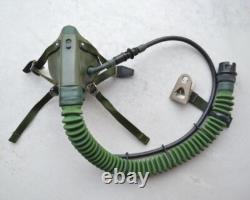 Early Chinese MiG Pilot Leather Flight Helmet, Biker Goggles, Oxygen mask
