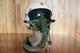 Early Fighter Pilot Flying Helmet, Black sunvisor, Oxygen Mask