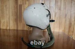 Early Fighter Pilot Flying Helmet, Black sunvisor, Oxygen Mask