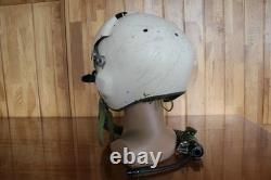 Early Fighter Pilot Flying Helmet, Black sunvisor, Oxygen Mask
